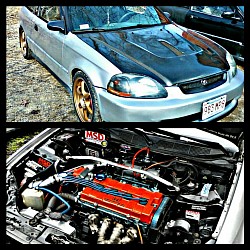 B18 Swapped Civic Hatch
