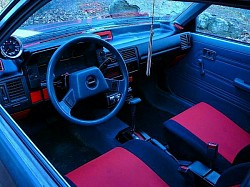 84 Mazda 323 Hatchback Interior