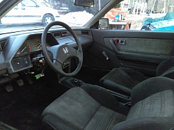 Project 87 Crx Si Interior After Restore